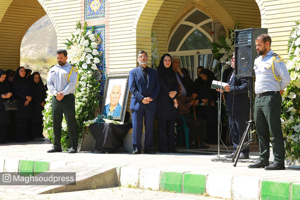 مراسم پنجمین سالگرد مرحوم غلامرضا ایمانی در بهشت رضا (ع)